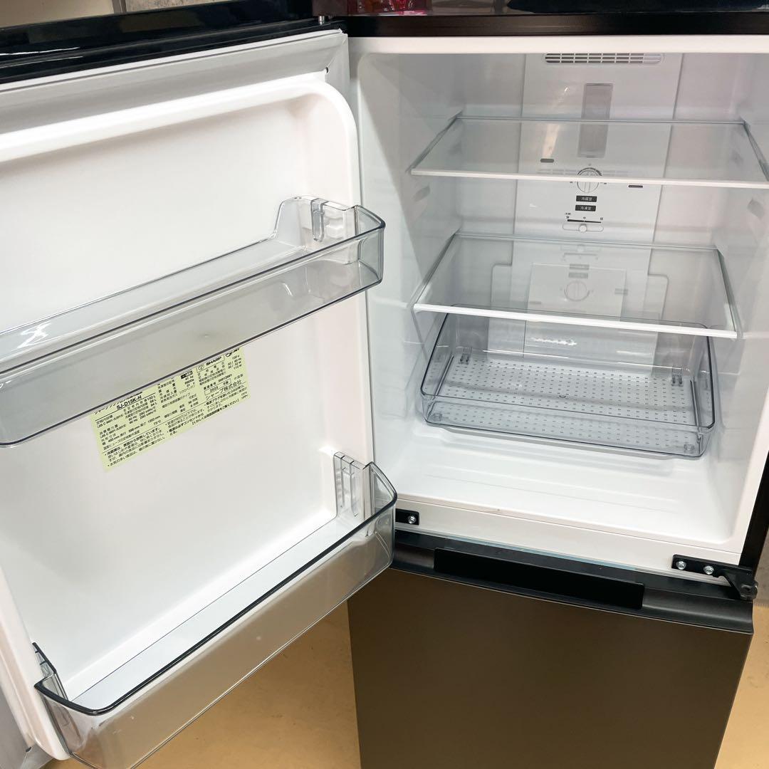 シャープ 2ドア 冷蔵庫 2023年製 小型 一人暮らし 150L 左開き