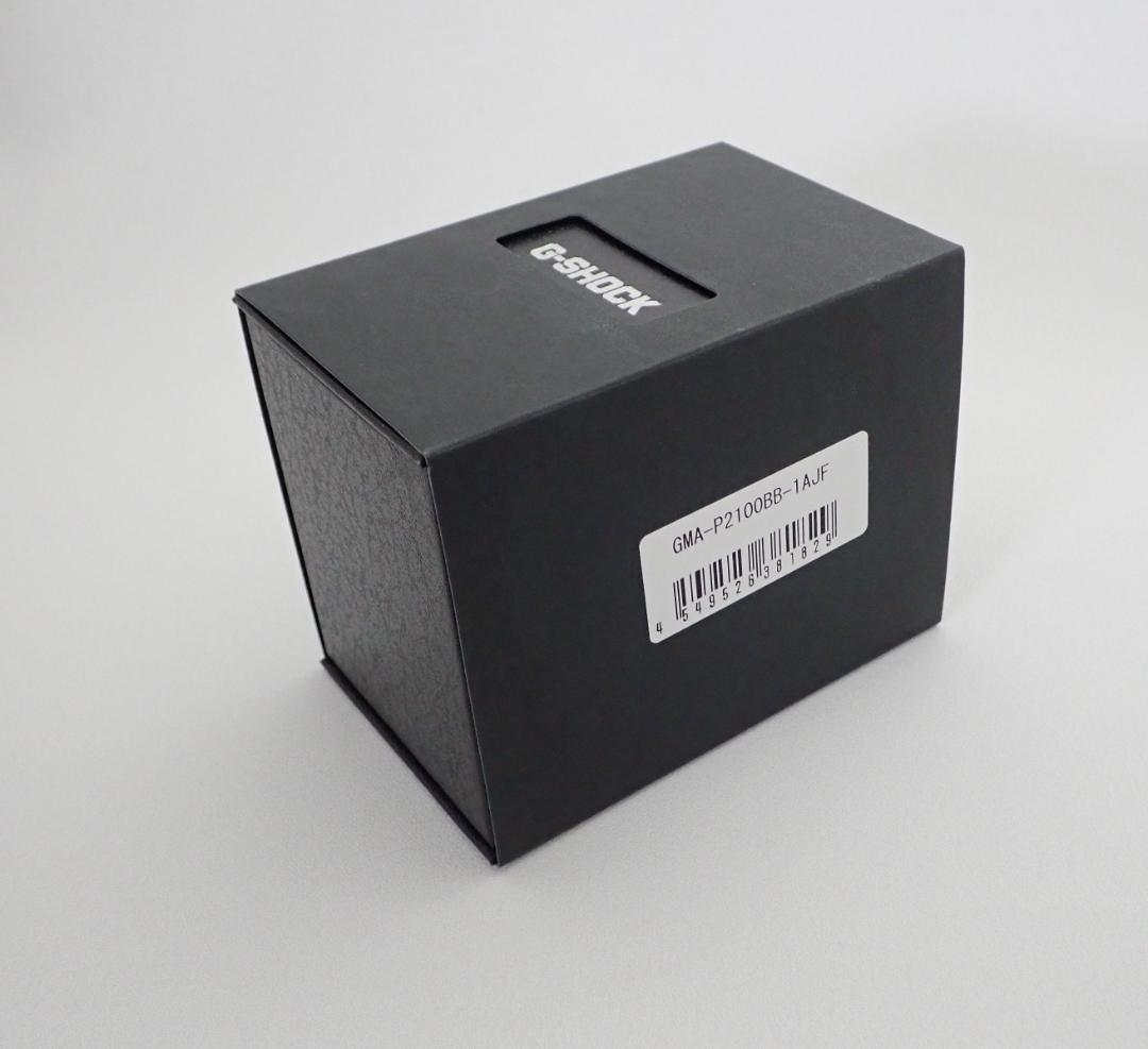 美品 G-SHOCK GMA-P2100BB-1AJF コンパクトサイズ