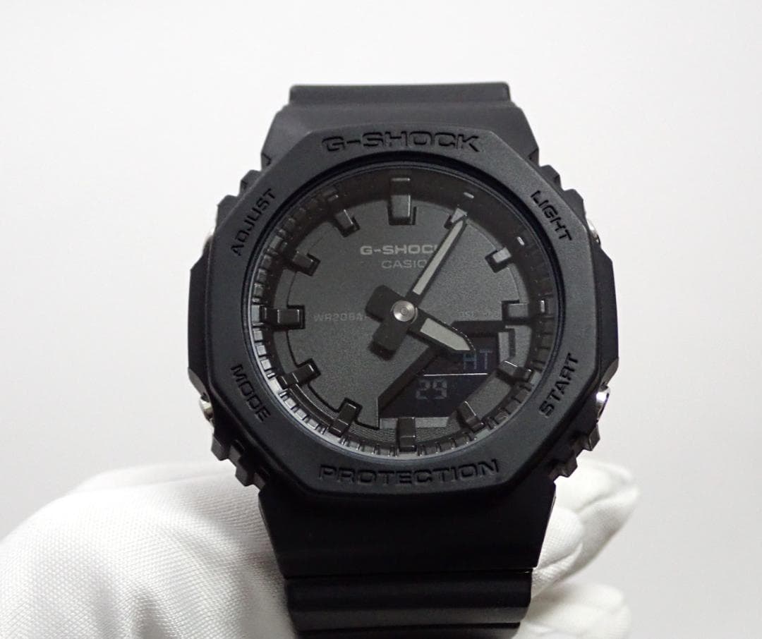 美品 G-SHOCK GMA-P2100BB-1AJF コンパクトサイズ