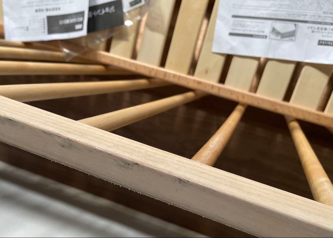 付属品完品☆ファルスカ ベッドサイドベッド 03 添い寝安全ベルトfärska