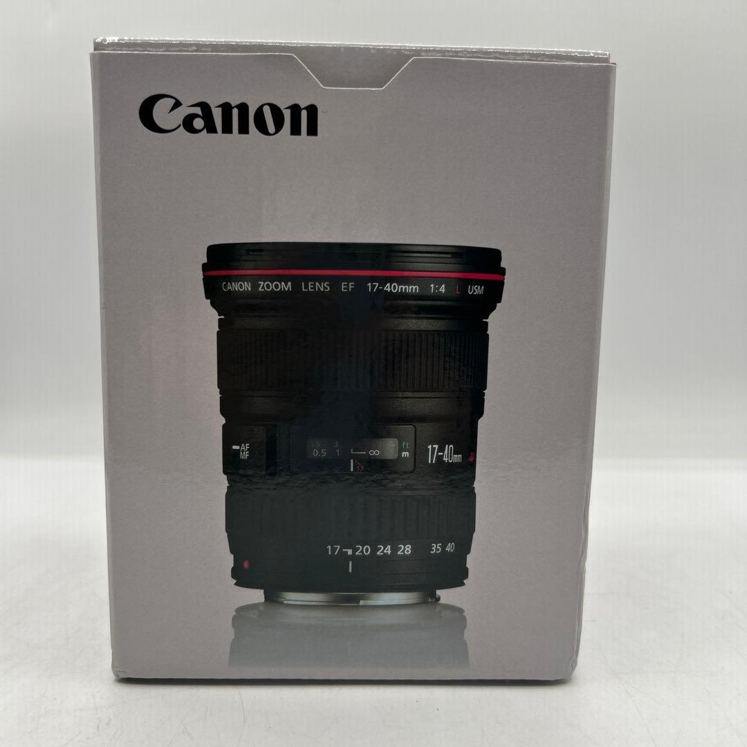 Canon EF 17-40mm f/4L USM ズームレンズ 新品
