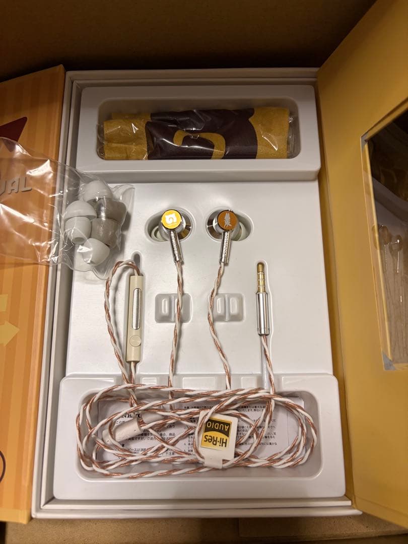けもフレ　イヤホン　ONKYOコラボ　開封済み