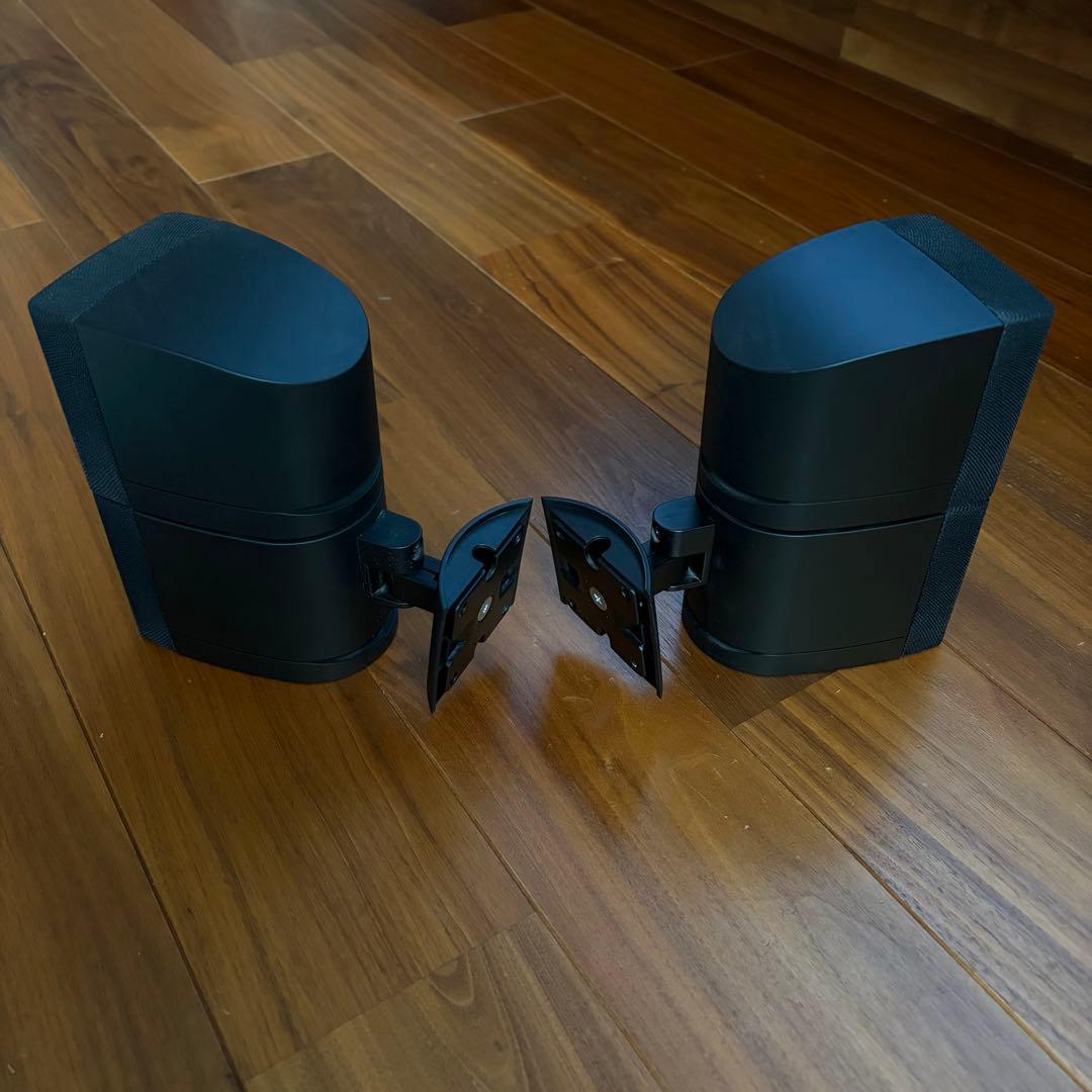 【希少】BOSE ダブルキューブサテライトスピーカー ２個セット ブラケット付き