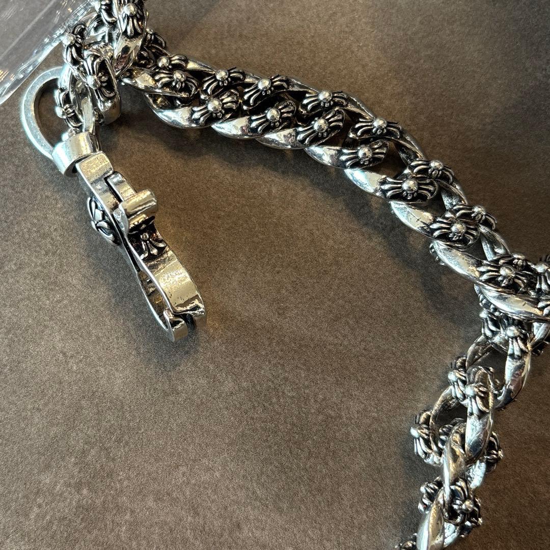 値下げ【新品】ウォレットチェーン　シルバー925刻印あり