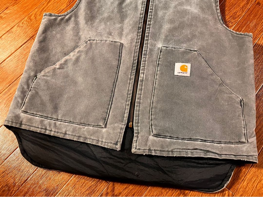 希少 カーハート V02 HTG 腰ゴム ダックベスト L 1998-99限定