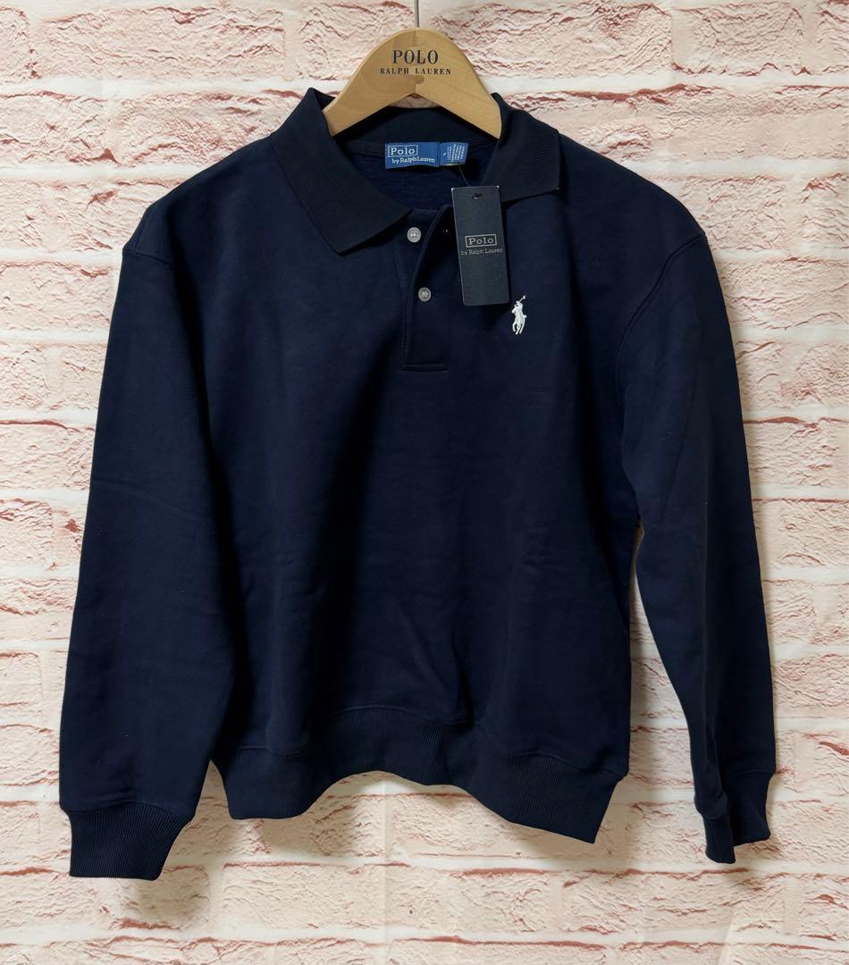 ロゴ フリース ポロカラー プルオーバーPolo Ralph Lauren