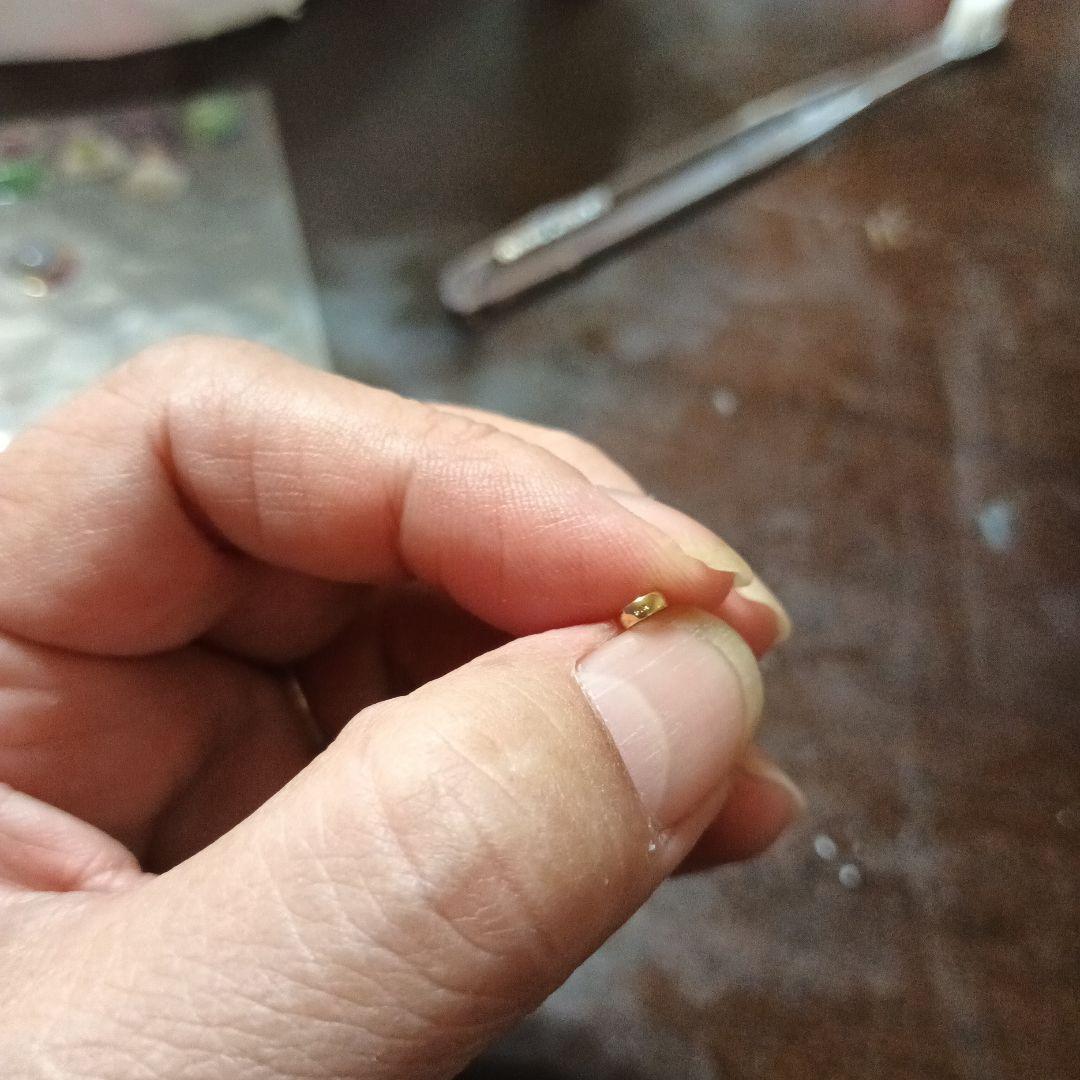 遺品整理アクセサリーまとめ　K18パールペンダントトップ、ニナリッチete14K