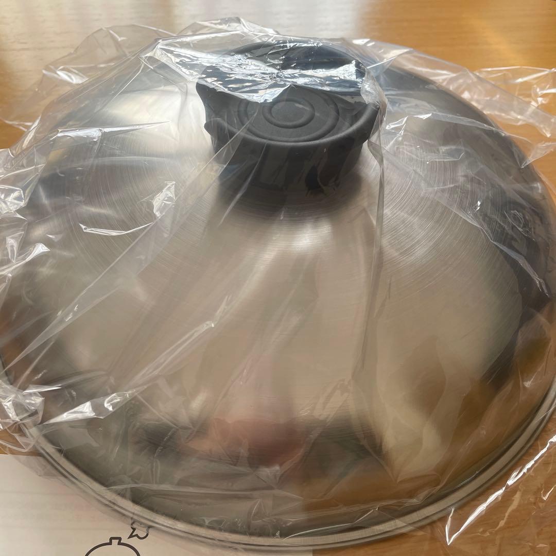 Arnest/アーネスト とにかく洗いやすいステンレス卓上鍋&蒸し器【30cm】