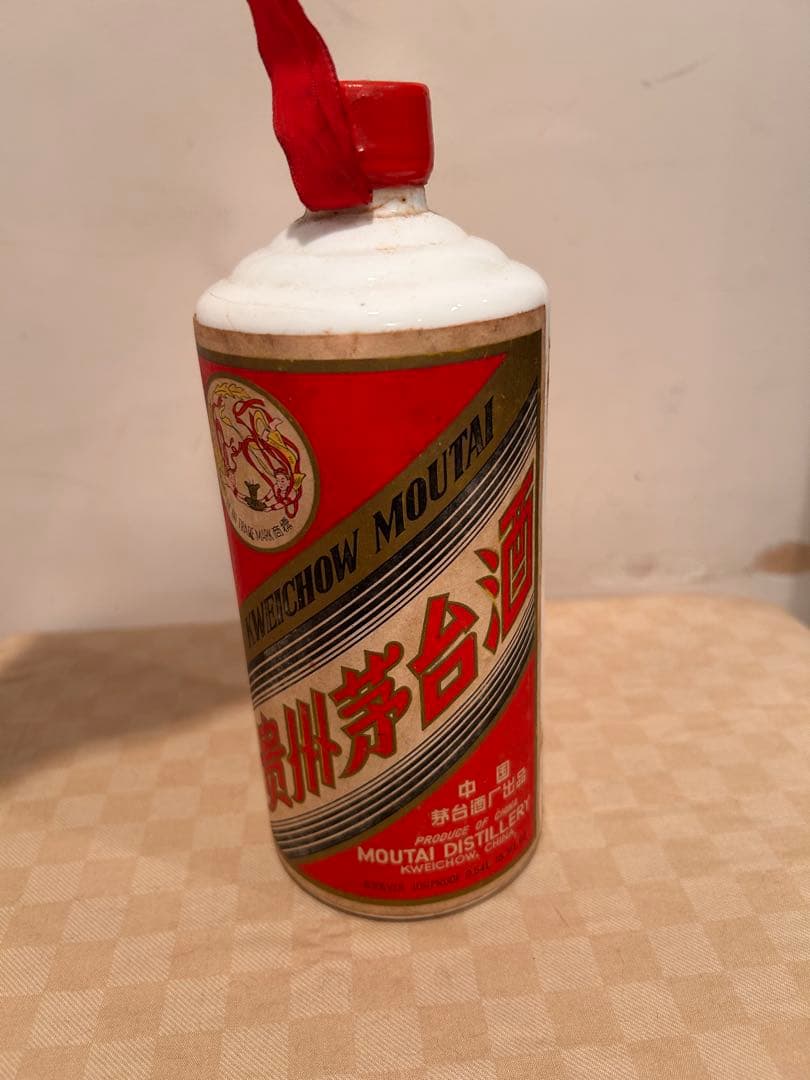 新品未開封 中国古酒 貴州茅台酒 マオタイ酒 天女ラベル 1980年代