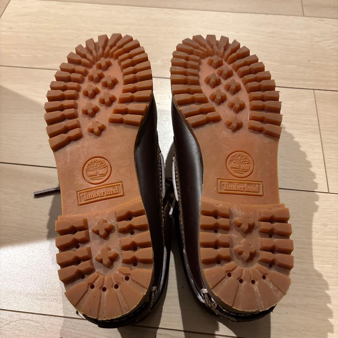 【新品】【未使用】26cm ティンバーランド 3eye モカシン ワイズM 茶