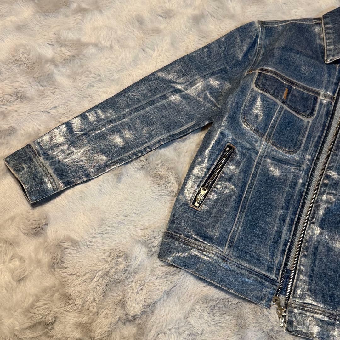 【最終お値下げ】美品 DIESEL コーティング デニムジャケット