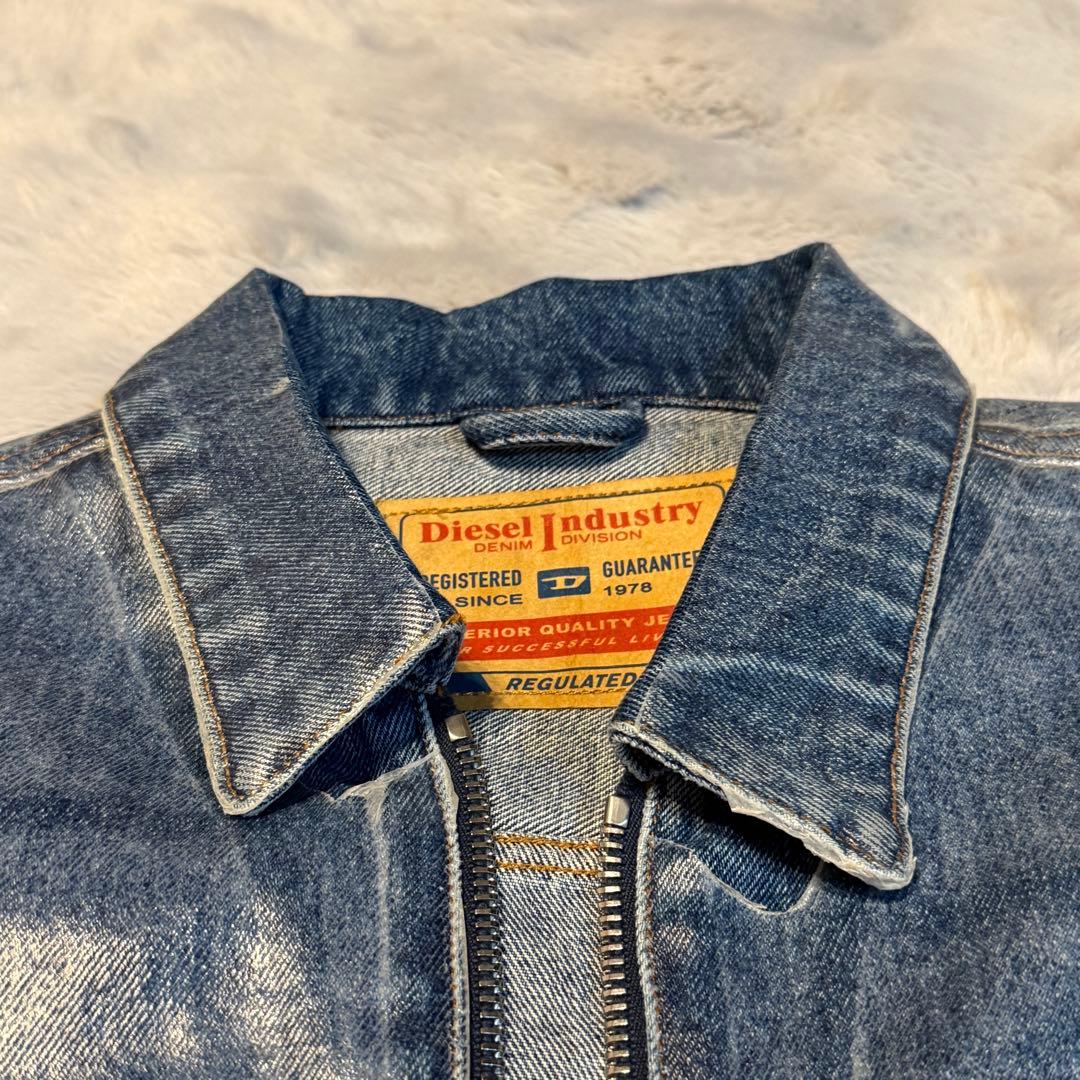 【最終お値下げ】美品 DIESEL コーティング デニムジャケット