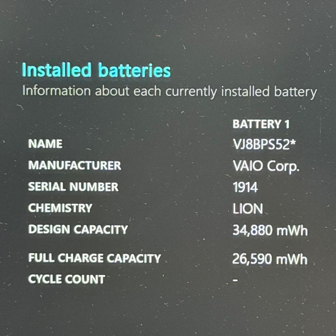 VAIO Pro PG/第8世代i5/SSD256GB/Office/Win11