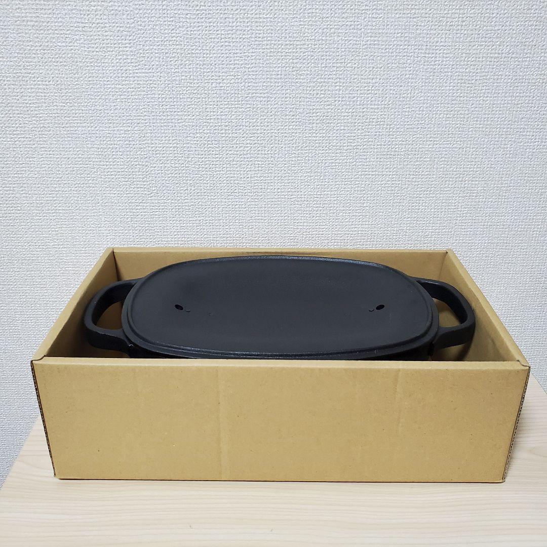 【未使用】南部鉄器 及源 クックトップ 角深型 CT-1