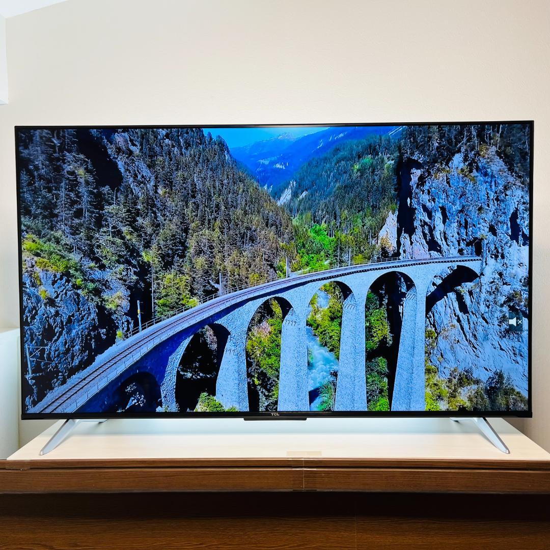 値下げ❗️AndroidTV搭載 50V型 4K対応スマートTCL 50BP61