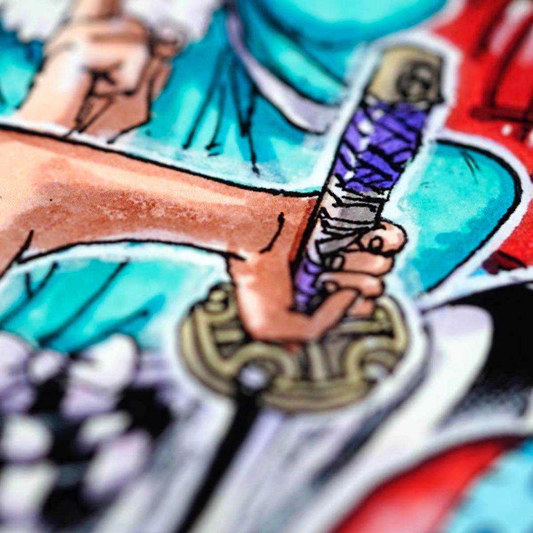 ワンピース マンガアートヘリテージ ワノ国 A2サイズ