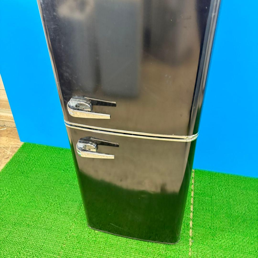 745レトロデザイン　冷蔵庫　130L　関東配送設置無料　おしゃれ　デザイナーズ