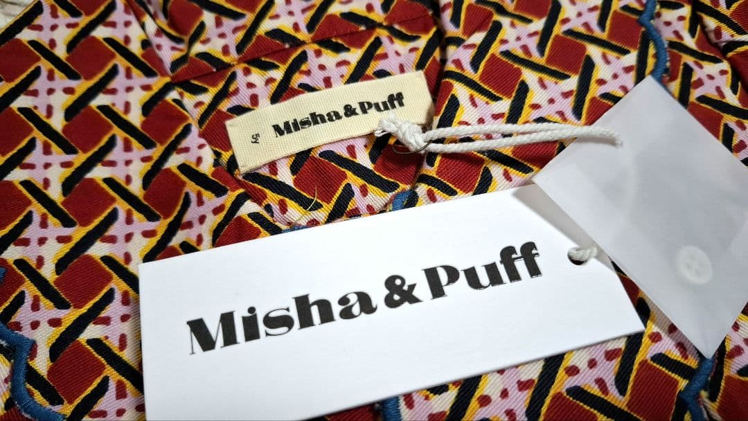 Misha and Puff Miki Top Berry Lattice　5y