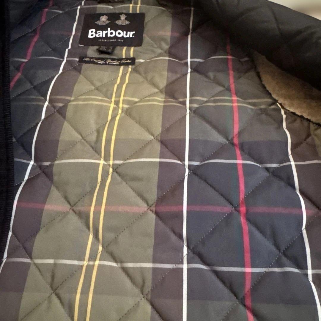 Barbour ボアベスト ブラック