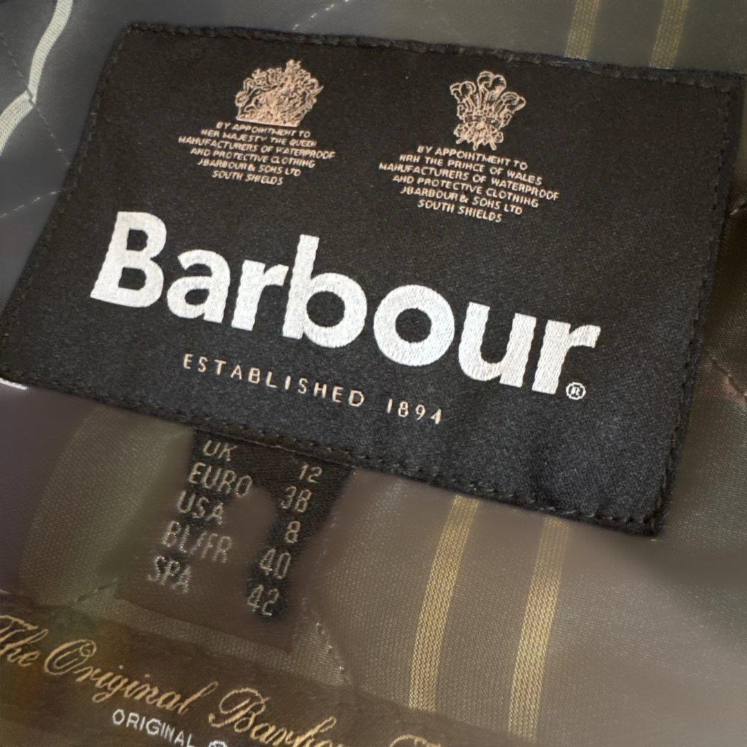 Barbour ボアベスト ブラック