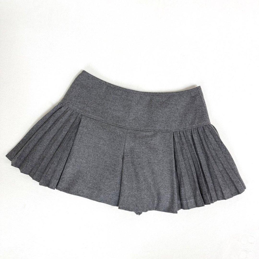 バーバリー ブルーレーベル キュロット プリーツ スカート ショートパンツ 38