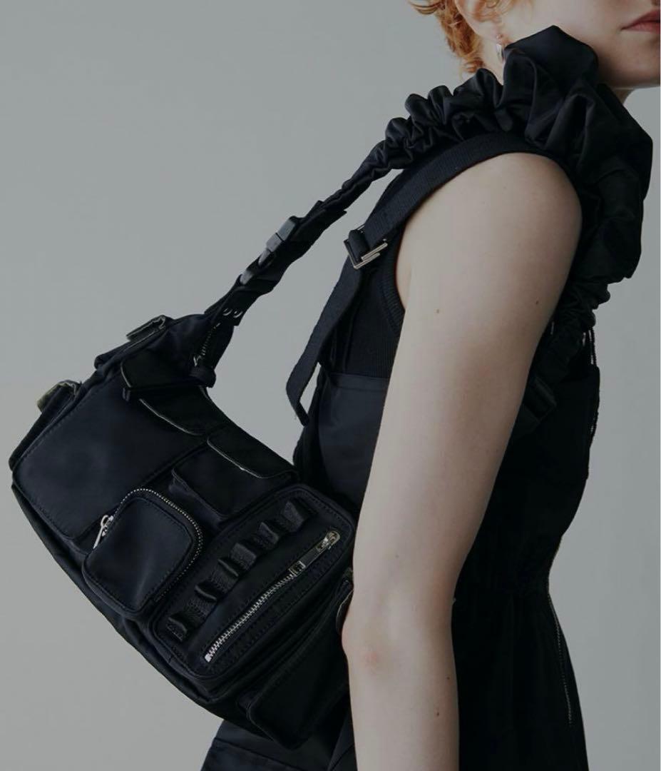 バッグ AMERI 2WAY SHOULDER MILITARY BAG black