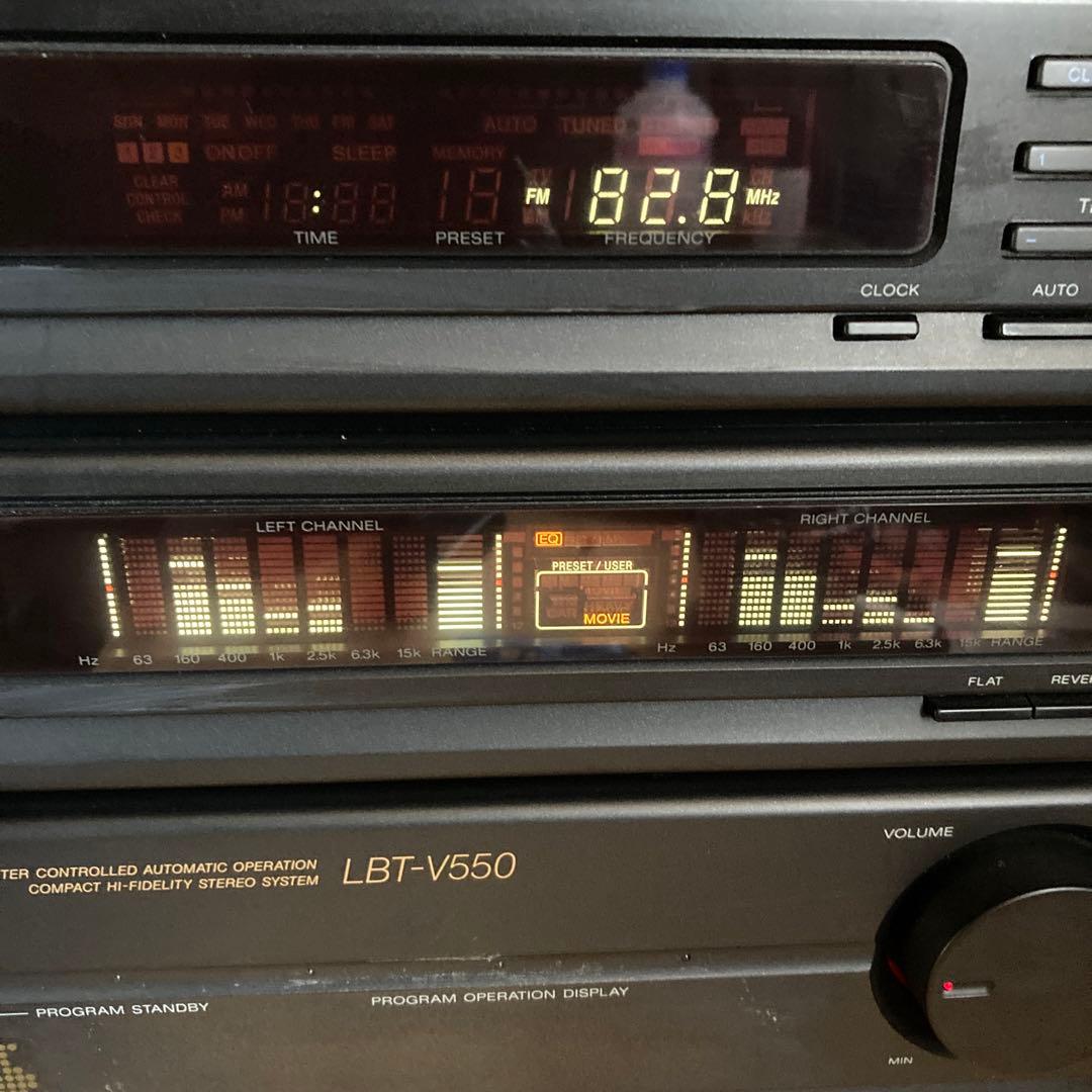 SONY リバティ システムコンポFM レシーバー【LBT-V550】