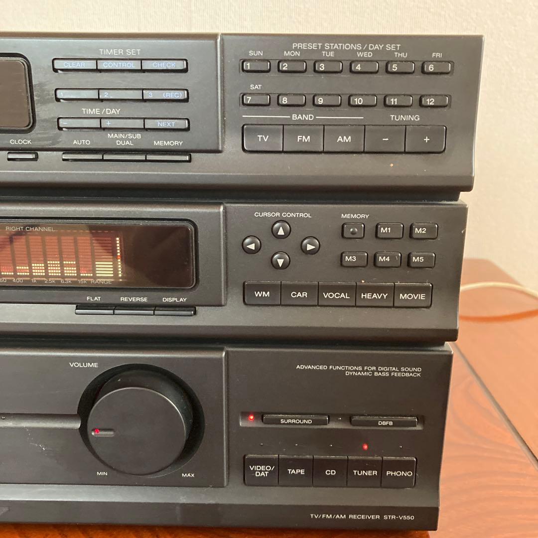 SONY リバティ システムコンポFM レシーバー【LBT-V550】