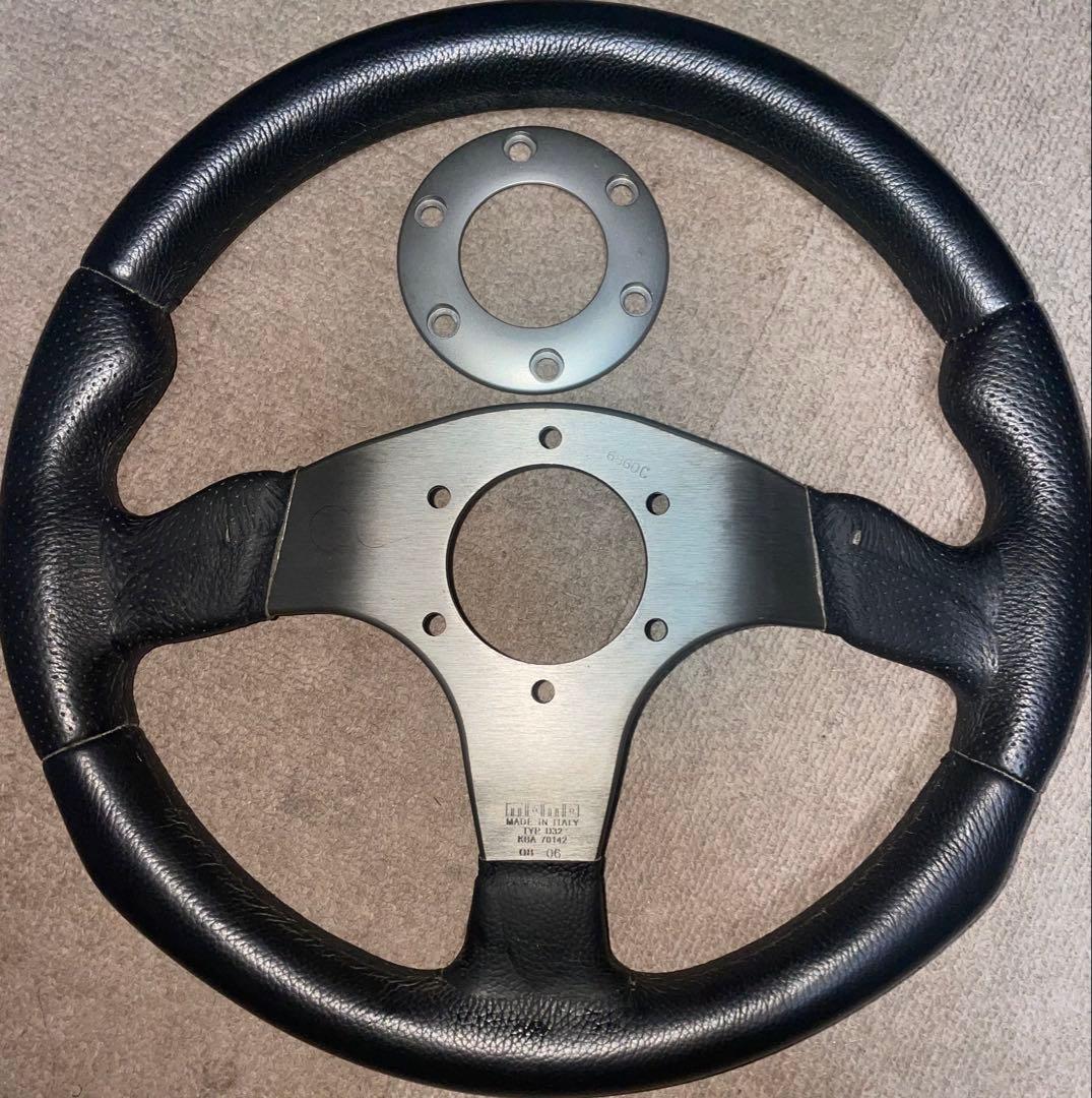 人気 美品 現車外し momo レース ステアリング 外径320mm 貴重