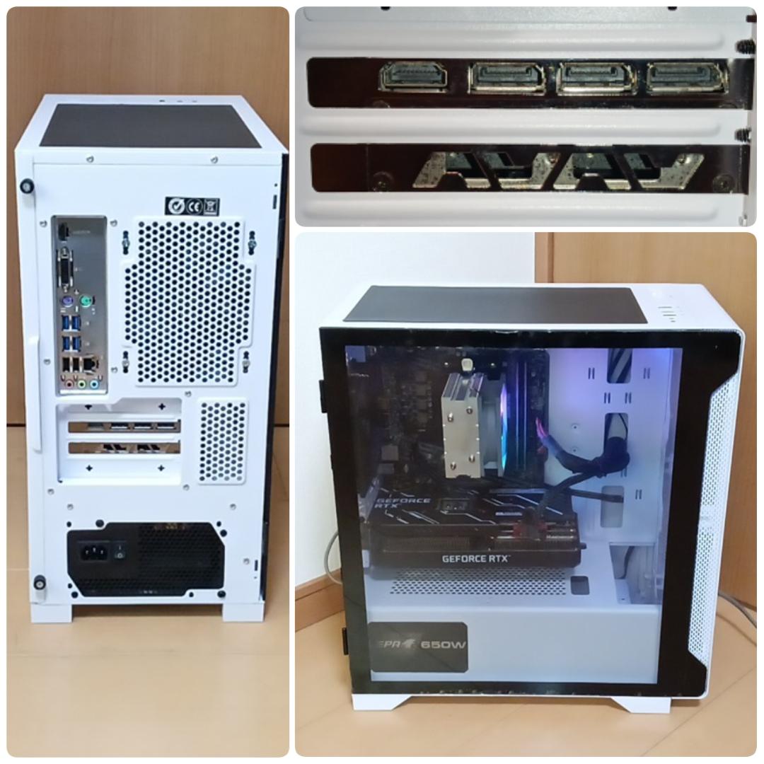 モンハンワイルズ推奨以上 美品爆速ゲーミングPC Ryzen RTX3070Ti