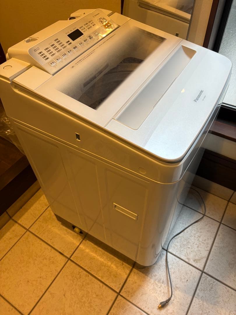 Panasonic 縦型洗濯機 NA-FA80H6