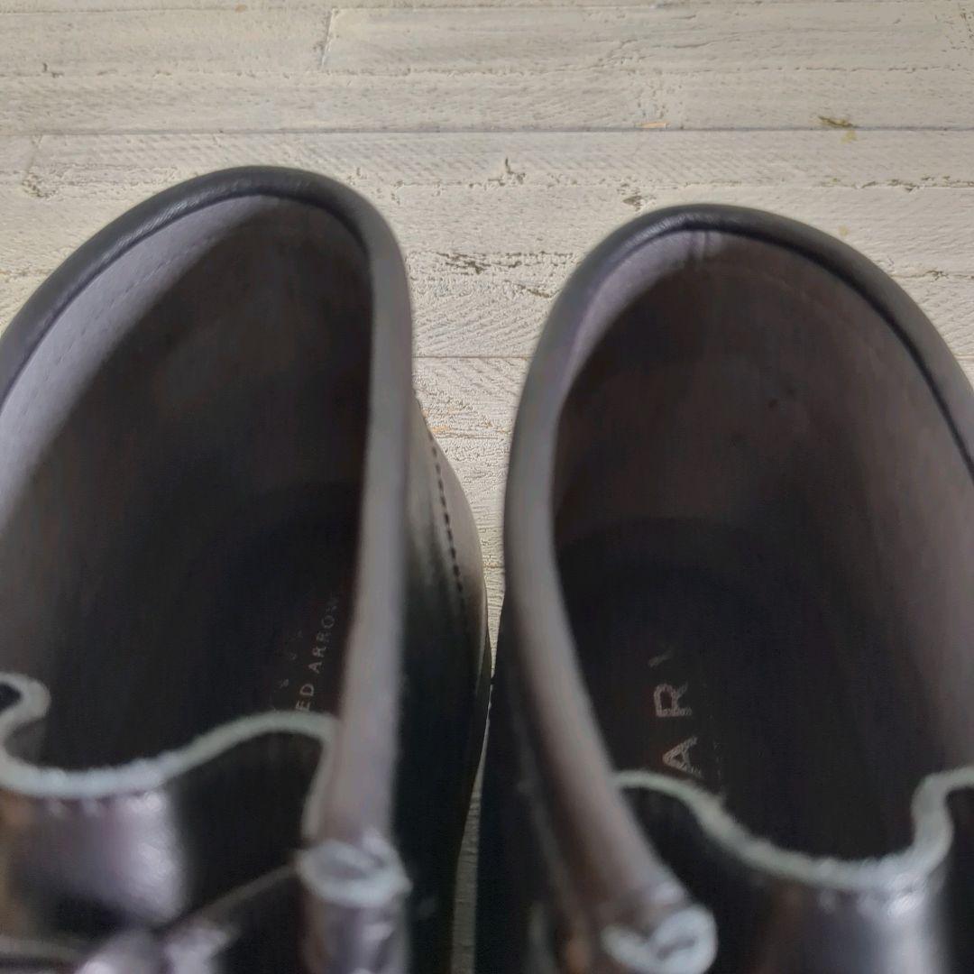 ★未使用級★ マルゥユナイテッドアローズ レザーアンクルブーツ 22 ブラック