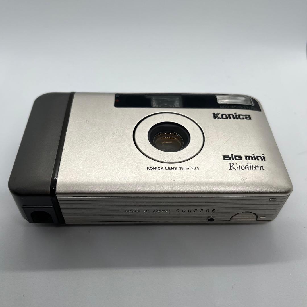 Konica BIG mini Rhodium ビッグミニ ロジウム フィルム