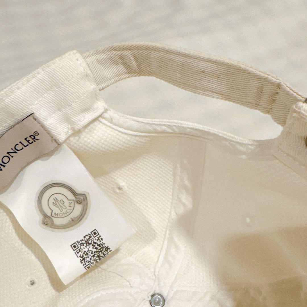 MONCLER モンクレールキャップ白