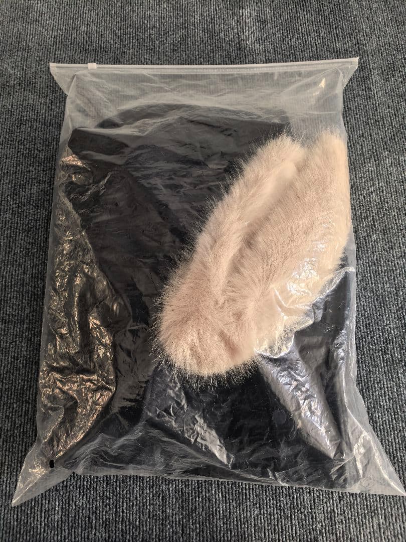 た*か様 andmary Nicole fur belt jacket navy