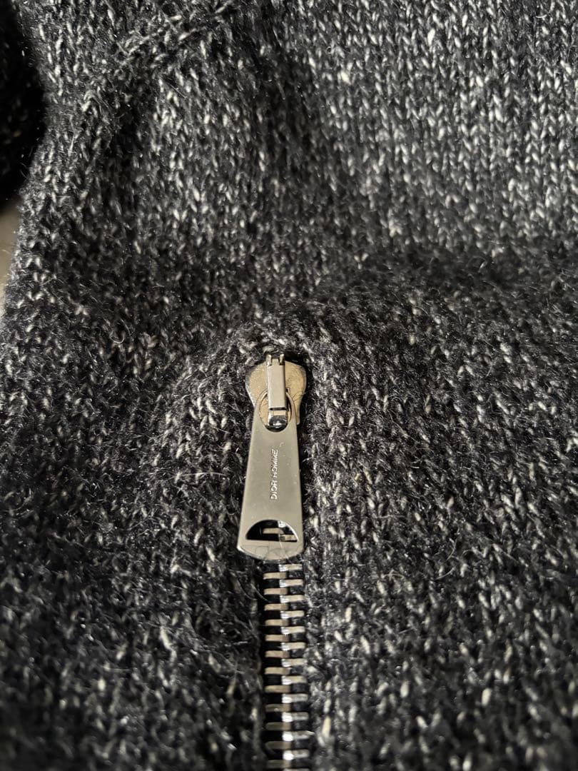 Dior Homme ディオールオム　エディ期　06AW フルジップニット