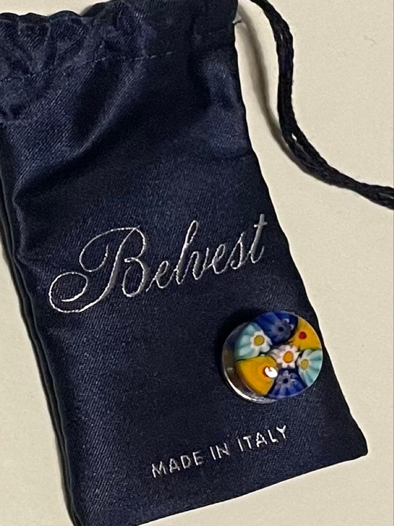 【新品未使用】ベルベスト ラペルピン ブートニエール ピンバッジ ブローチ