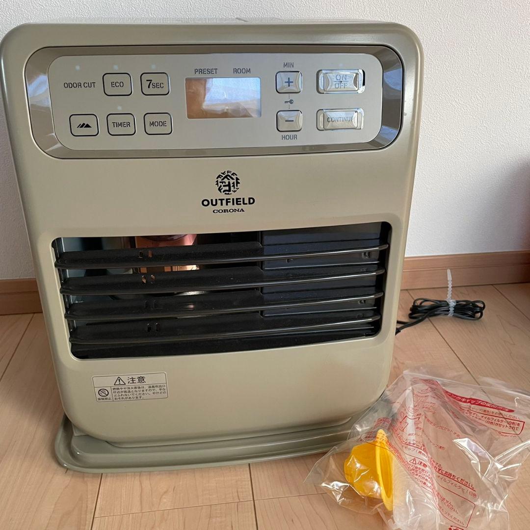 コロナアウトフィールド☆FH-CPF33☆ポータブル電源対応石油ファンヒーター☆