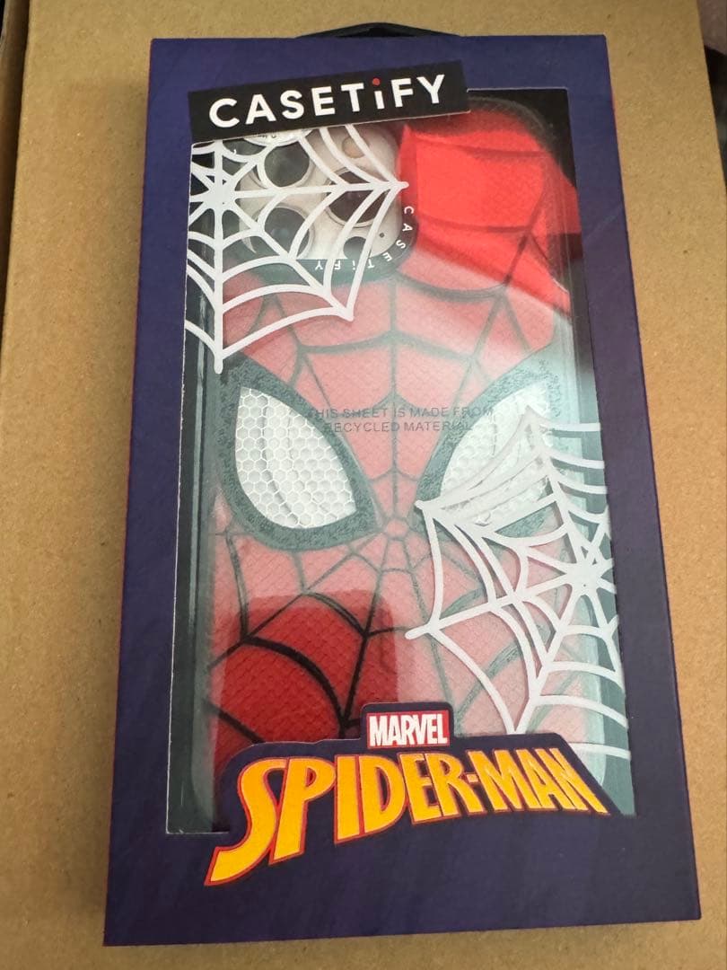 CASETiFY×スパイダーマンiPhone16ProMAXスマホケース　正規品