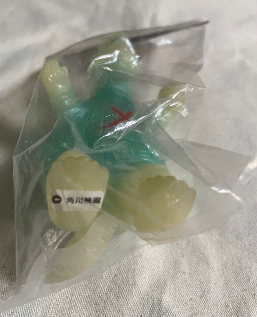 トイグラフ　ガメラ　ミニサイズ　蓄光 ソフビ