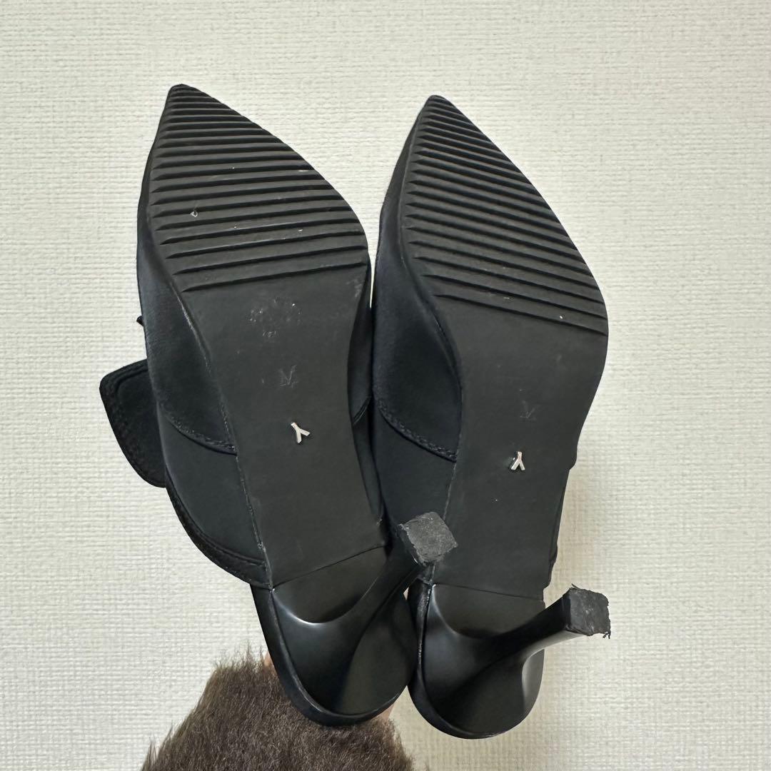 YELLO ブラック スニーカーサンダル ミュール