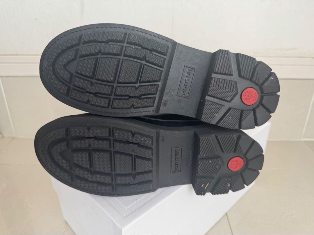 【美品】Hunter 黒 レインブーツ