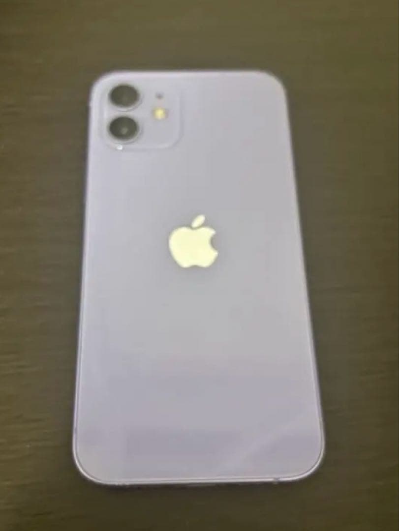 iPhone 12 128GB パープル　箱あり