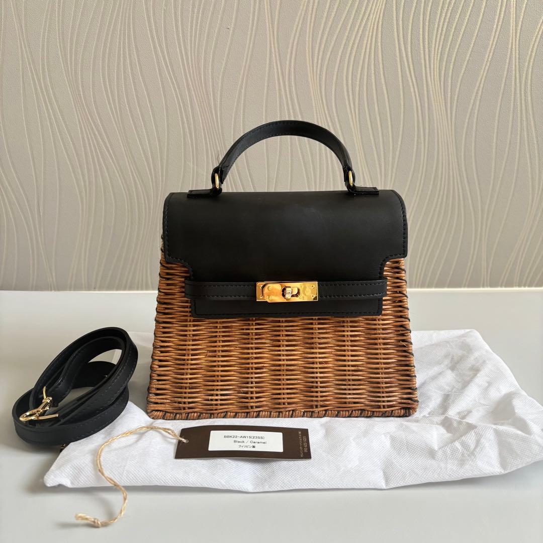 E*a様 anuans カゴバッグ　Bagmati 大人気　ショルダー付