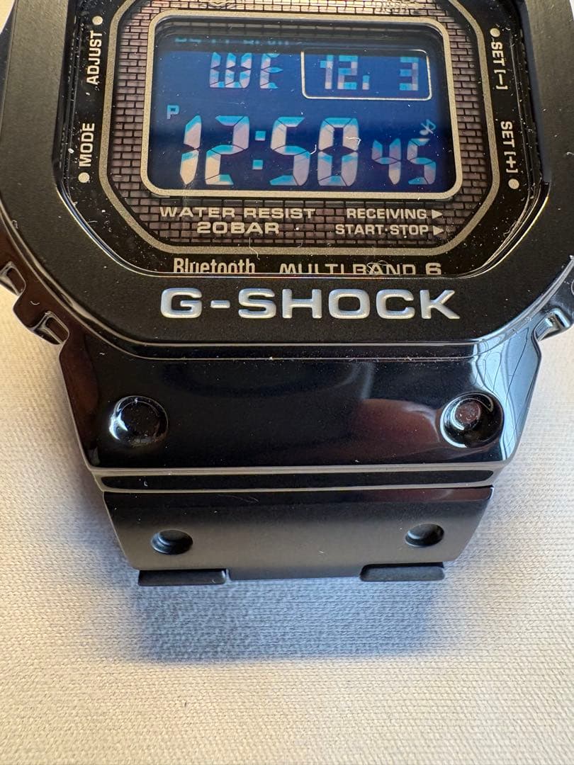 【極美品】G-SHOCK GMW-B5000GD-1JF 電波ソーラー ブラック