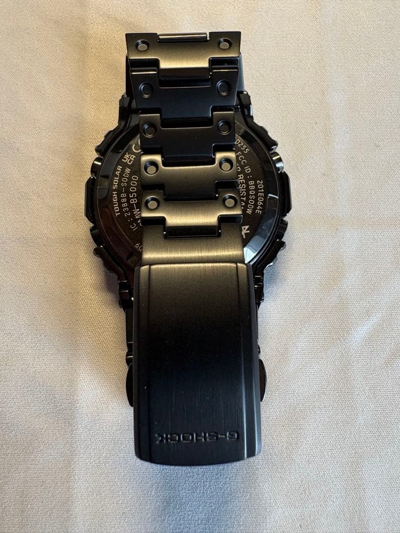 【極美品】G-SHOCK GMW-B5000GD-1JF 電波ソーラー ブラック