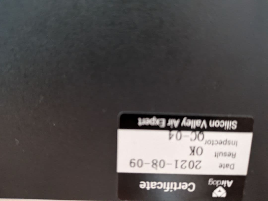 エアドック AirDog　x3s　KJ200F-X3 2021年製 空気清浄機