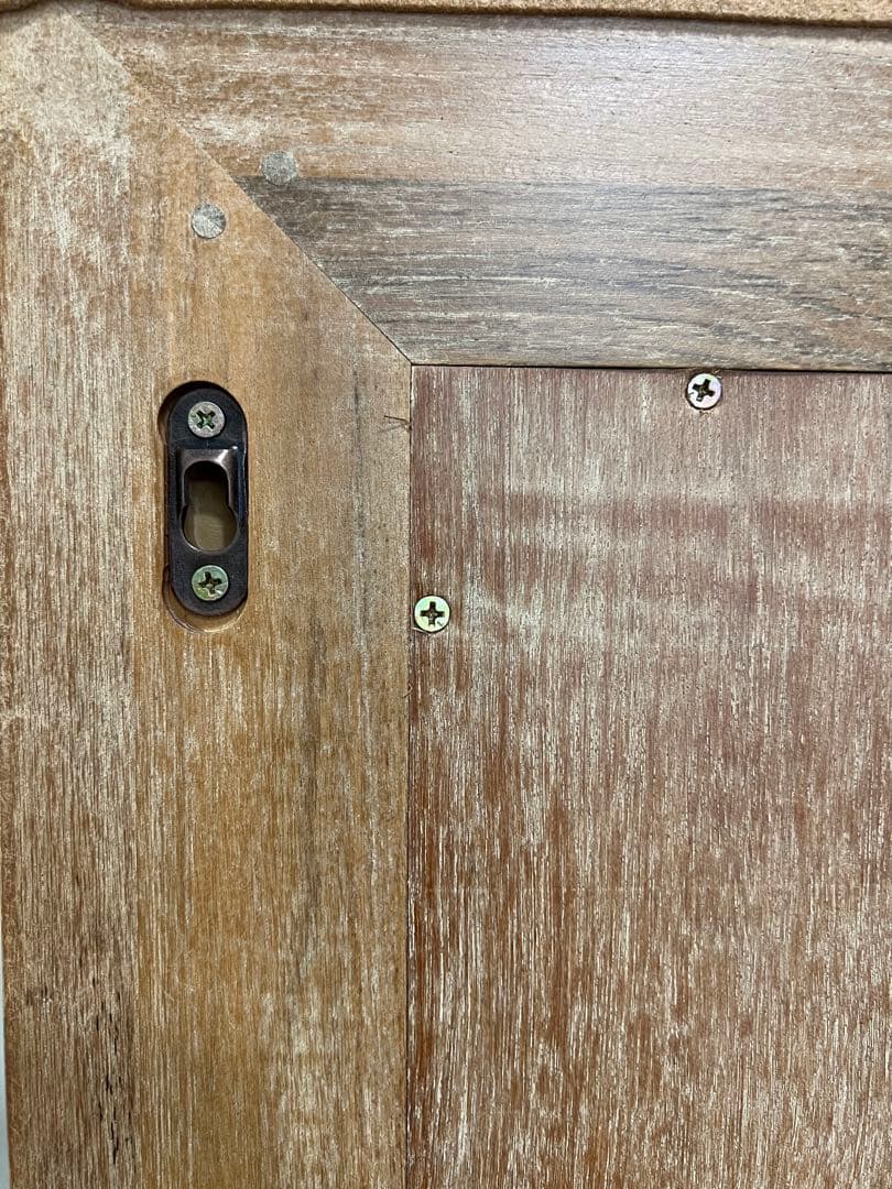 【大型 姿見】無垢材フレームミラー 180×69cm 全身鏡 壁掛け可、天然木