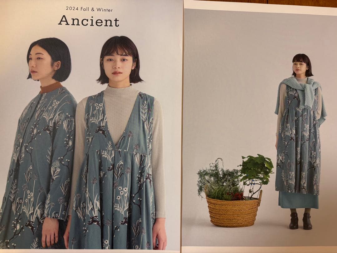 ジャンパースカート ワンピ マーブルシュッド ツモリ ホコモモラ シビラ 動物