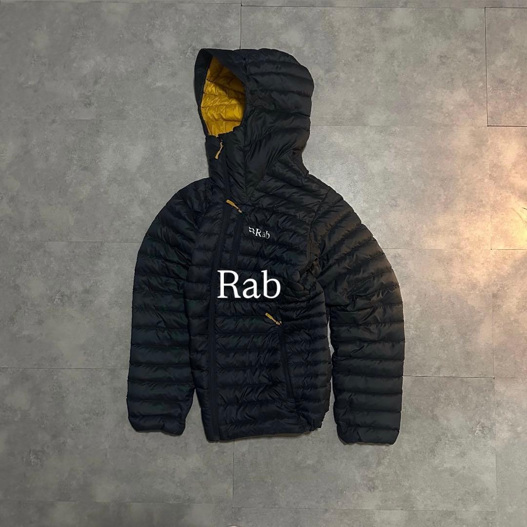 【極美品⭐️】極暖Rab ダウンジャケット　マウンテンパーカー黒